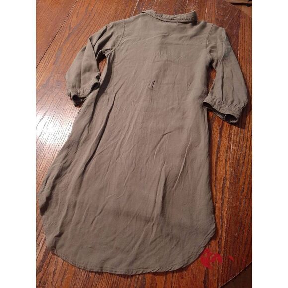 Girls Size 12 US Polo Association High Low Shirt Dress Button Front Long Sleeve - Picture 7 of 7
